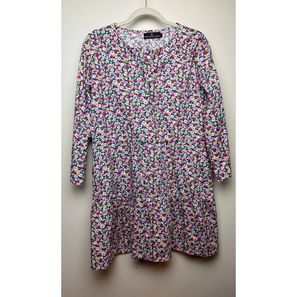 Tuckernuck Multicolor Floral Midi Dress - Picture 3 of 8